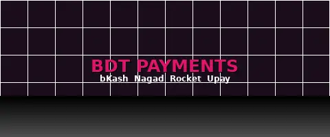 BDT payment methods — bKash Nagad Rocket Upay